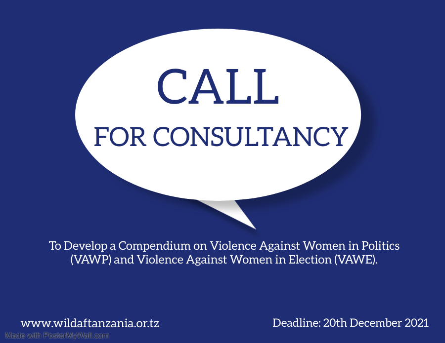 Call For Consultancy