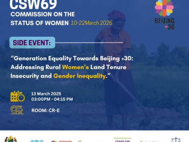 CSW69- SIDE EVENT